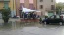 vezzano temporale piazza allagata